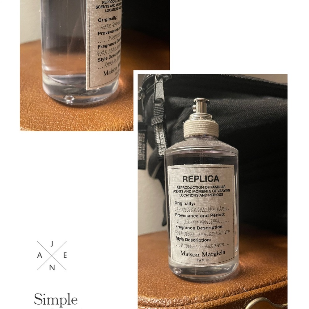 Masion Margiela “REPLICA” - Lazy Sunday Morning